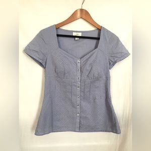 Loft shirt. Size 4. Light Purple color.